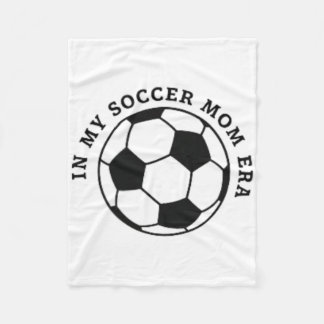 Manta Polar Mamá de fútbol juvenil, mamá del equipo días de ju
