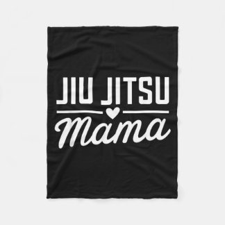 Manta Polar Mamá de Jiu Jitsu Arte Marcial Brasileño Mamá Fami