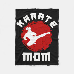 Manta Polar Mamá de Kung Fu Karate Cinturón Negro Experta en A