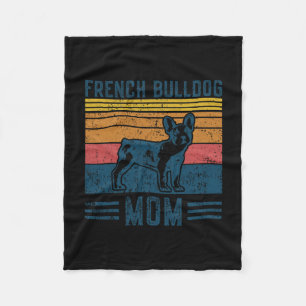 Manta Polar Mamá del Bulldog francés - Madre del Bulldog franc