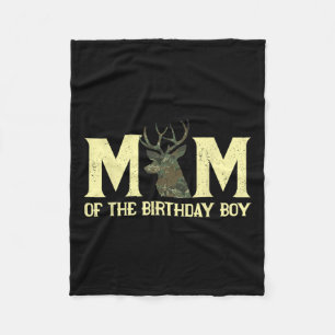 Manta Polar Mamá Del Camuflaje De Nacimiento Deer Hunter Fla