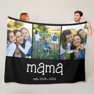 Manta Polar Mama Estableció Moderno 3 Foto