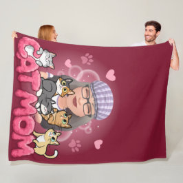 Manta Polar Mamá Gata-Loto