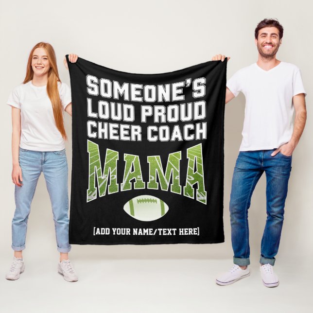 Manta Polar MAMA, LA MADRE DE Fútbol DE ALGUIEN, ESTUDIANTE Y  (In situ)