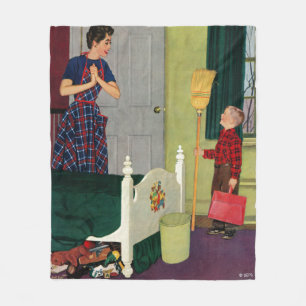 Manta Polar ¡Mamá, limpié mi sitio!