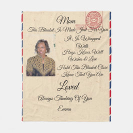 Manta Polar Mamá personaliza la funda de la fleta