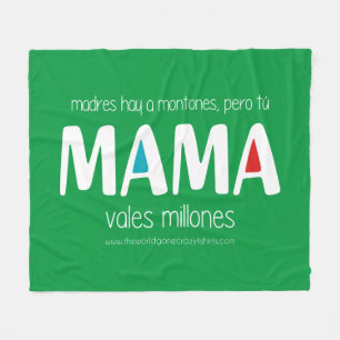 Manta Polar Mama vales millones