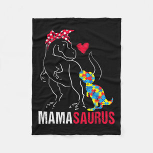 Manta Polar Mamasaurus T Rex Dinosaur Mama Saurus Autism Aware
