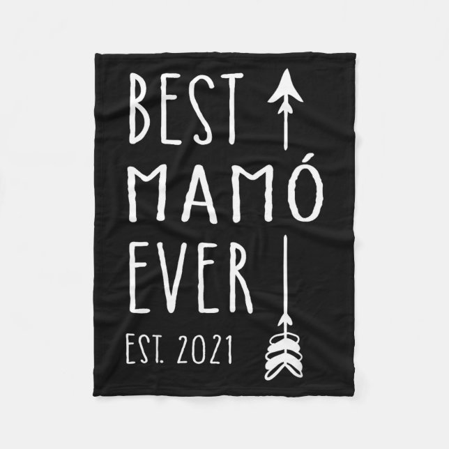 Manta Polar Mamo Ever Est 2021 New Irish Grandma Baby Announce (Anverso)