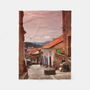 Manta Polar Mañana en la calle de Taxco