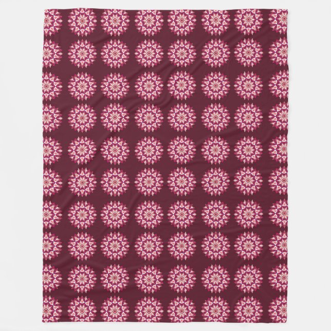 Manta Polar Mandala 3 Fleece Blanket (Anverso)