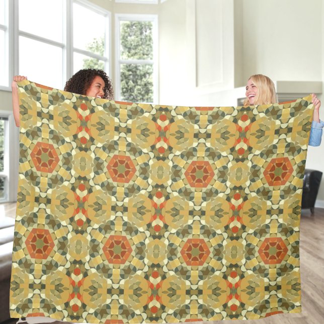 Manta Polar Mandala 7 Fleece Blanket (Subido por el creador)
