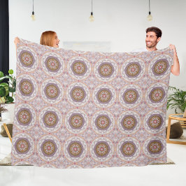 Manta Polar Mandala 9 Fleece Blanket