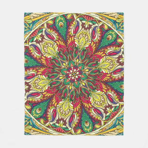 Manta Polar Mandala Bandana: Diseño inmaculado.