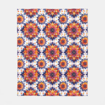Mandala- Blüten- Muster- boho