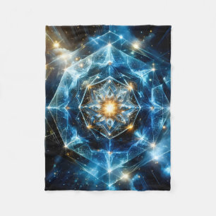Manta Polar Mandalá de geometría cósmica estrella universo abs