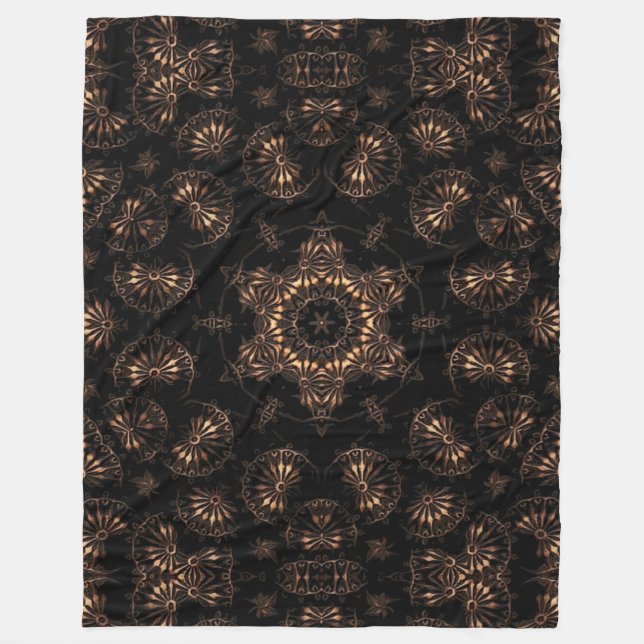 Manta Polar Mandala de la Edad de Bronce (Anverso)