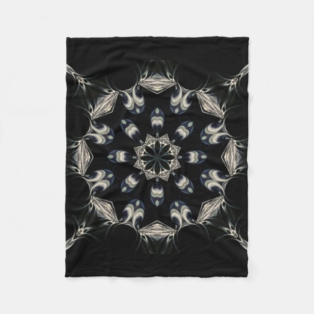 Manta Polar Mandala elegante (Anverso)