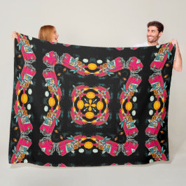 Manta Polar Mandala extranjera psicodélica del paseo del