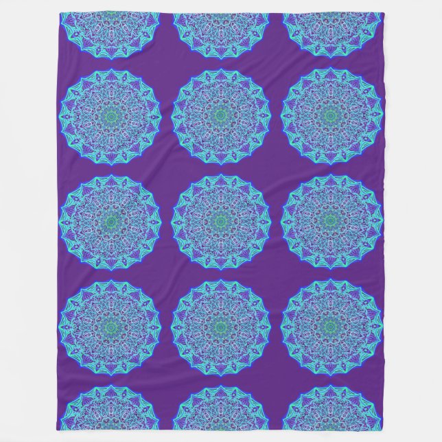 Manta Polar Mandala marina (Anverso)