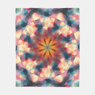 Manta Polar Mandala psicodélica de Kaleidoscópico de Prisma
