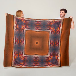 Manta Polar Mandala tribal del alcohol del desierto nativo del