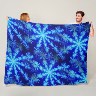 Manta Polar Mandelbrot Psicodélico Fractal Estallido Azul