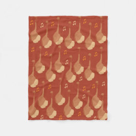 Manta Polar mandolinas y notas musicales