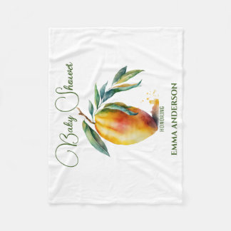 Manta Polar Mango Tropical | Fiesta de Bebé