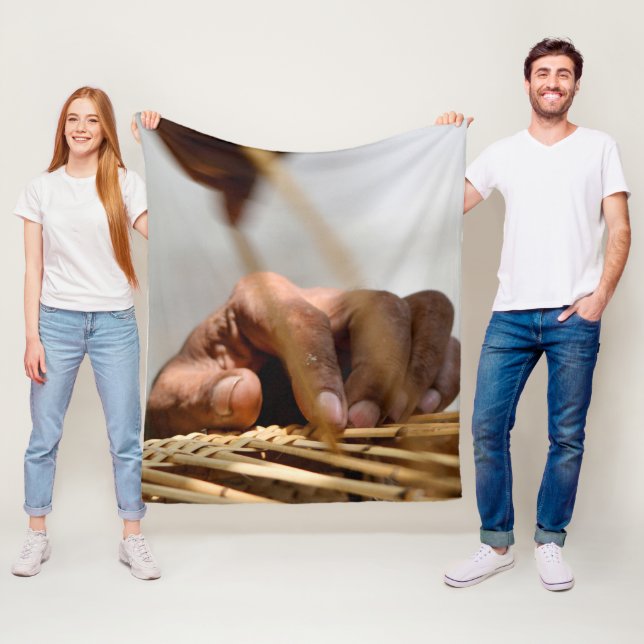 Manta Polar Mano de Weaver (In situ)