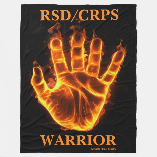 Manta Polar Mano/Llamas...RSD/CRPS (Anverso)