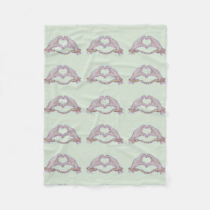 Manta Polar Manos del corazón Esposas