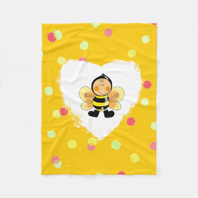 Manta Polar manosee al niño de la abeja (Anverso)