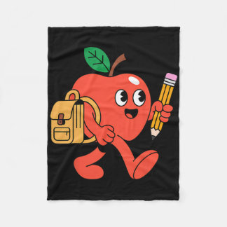 Manta Polar Manzana Bonita Volviendo a la Escuela