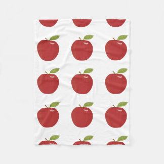 Manta Polar manzana roja