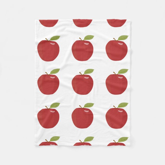 Manta Polar manzana roja (Anverso)