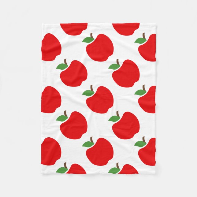 Manta Polar Manzanas (Anverso)
