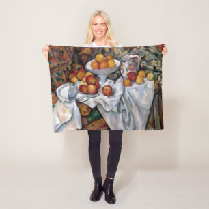 Manta Polar Manzanas y Naranjas, Paul Cezanne, 1895-1900