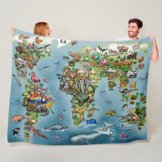 Manta Polar Mapa de animales Mapa de la flota