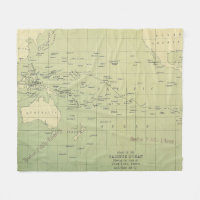 Mapa de la cosecha del Océano Pacífico (1874)