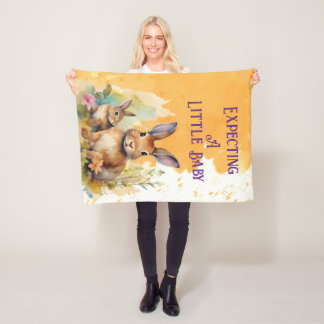 Manta Polar Mapa de la fleche para las futuras madres