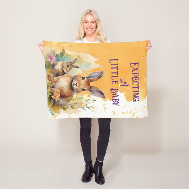 Manta Polar Mapa de la fleche para las futuras madres (In situ)