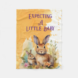 Manta Polar Mapa de la fleche para las futuras madres