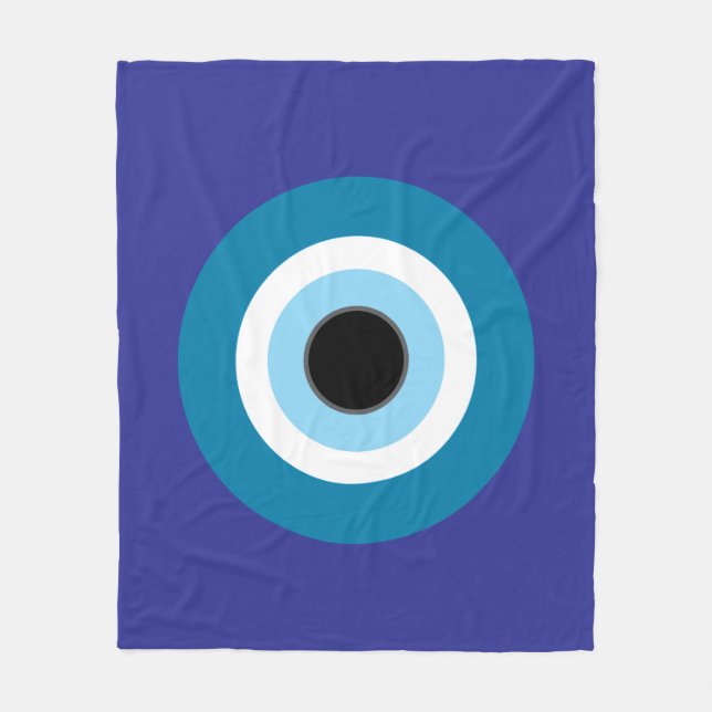 Manta Polar Mapa de la Fleece Evil Eye (Anverso)