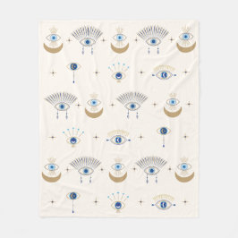 Manta Polar Mapa de la Fleece Evil Eye