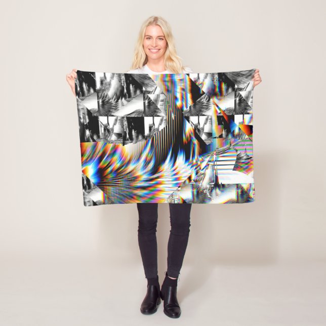 Manta Polar Mapa de la grieta de asalto arco iris (In situ)