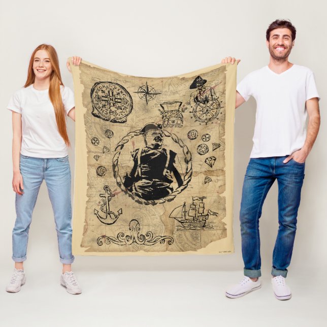 Manta Polar Mapa del tesoro eslovaco de Goonies (In situ)