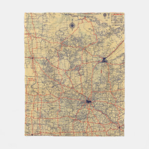 Manta Polar Mapa estándar de Minnesota