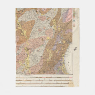 Manta Polar Mapa geológico de New Hampshire 4