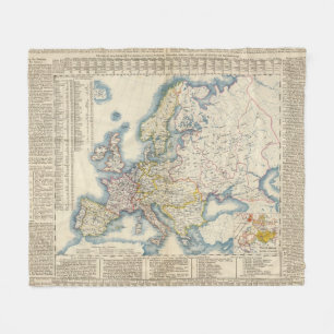 Manta Polar Mapa político militar de Europa